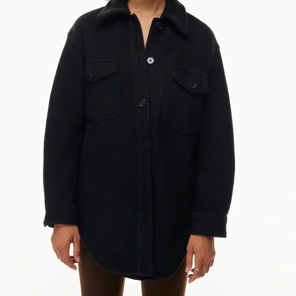 Aritzia Wilfred Free Ganna Shirt Jacket Women’s XXS - Picture 8 of 10